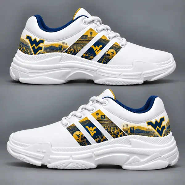 West Virginia Mountaineers Ultimate Fan Spirit Sneakers – Game Day Edition