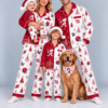 Alabama Crimson Tide Family Matching Christmas Pajamas Set - Football Fan Sleepwear, Festive Family Outfit