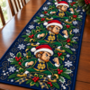 Notre Dame Fighting Irish Christmas Mascot Table Runner