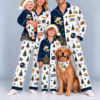 Georgia Tech Yellow Jackets Family Matching Christmas Pajamas Set - Football Fan Sleepwear, Festive Family Outfit
