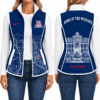 Arizona Wildcats Sleevesless Women Fleece Jacket