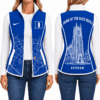 Duke Blue Devils Sleevesless Women Fleece Jacket