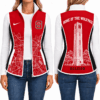 NC State Wolfpack Sleevesless Women Fleece Jacket