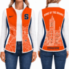 Syracuse Orange Sleevesless Women Fleece Jacket