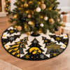 Iowa Hawkeyes Football Fan Quilted Tree Skirt