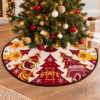 Iowa State Cyclones Football Fan Quilted Tree Skirt