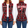 Texas Tech Red Raiders Christmas Women Sleevesless Fleece Jacket