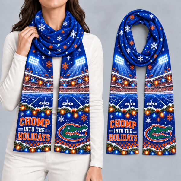 Florida Gators Women Christmas Scarf