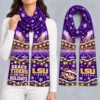 LSU Tigers Women Christmas Scarf