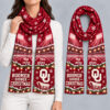 Oklahoma Sooners Women Christmas Scarf