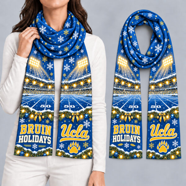 UCLA Bruins Women Christmas Scarf