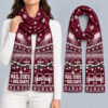 Mississippi State Bulldogs Women Christmas Scarf