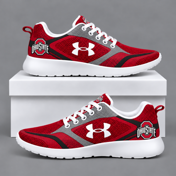 Ohio State Buckeyes Football Team Logo Running Sneakers