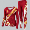 USC Trojans Football Team Women's Long Sleeve Shirt & Leggings Set