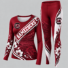 South Carolina Gamecocks Football Team Women's Long Sleeve Shirt & Leggings Set
