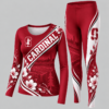 Stanford Cardinal Football Team Women's Long Sleeve Shirt & Leggings Set