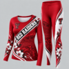 Texas Tech Red Raiders Football Team Women's Long Sleeve Shirt & Leggings Set
