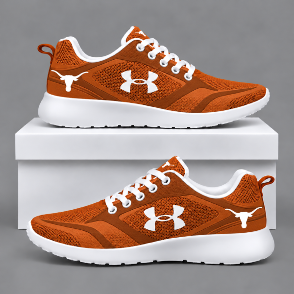 Texas Longhorns Football Team Logo Running Sneakers