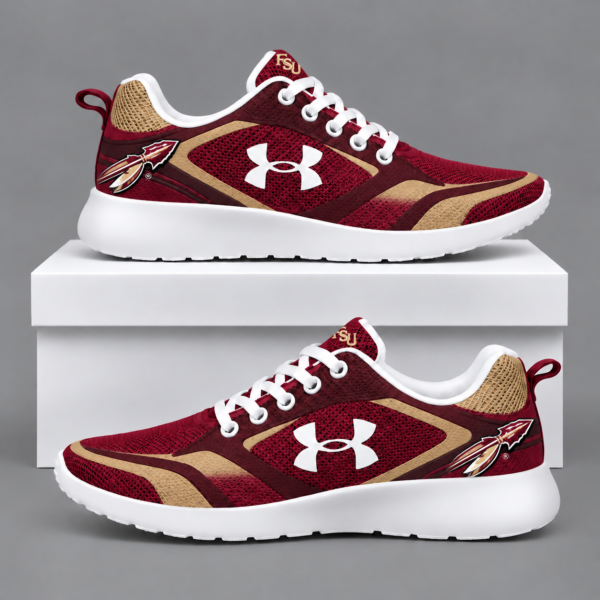 Florida State Seminoles Football Team Logo Running Sneakers