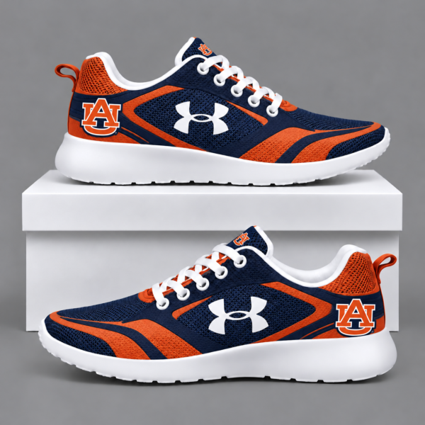 Auburn Tigers Football Team Logo Running Sneakers