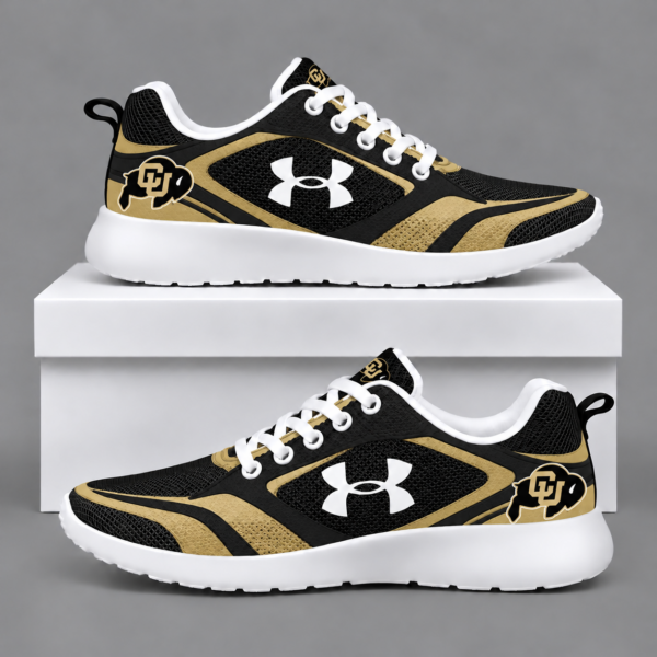 Colorado Buffaloes Football Team Logo Running Sneakers