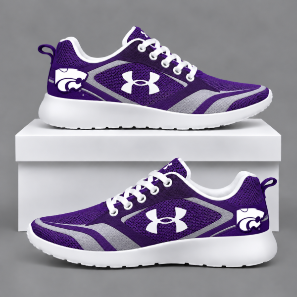 Kansas State Wildcats Football Team Logo Running Sneakers