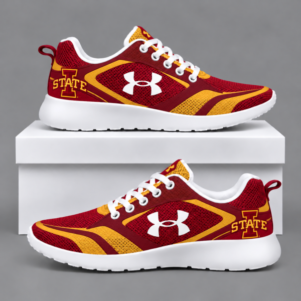 Iowa State Cyclones Football Team Logo Running Sneakers