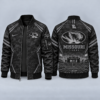 Missouri Tigers Black Camo Salute to Service Bomber Jacket – Military-Inspired Football Fan Zip-Up Jacket