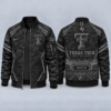 Texas Tech Red Raiders Black Camo Salute to Service Bomber Jacket – Military-Inspired Football Fan Zip-Up Jacket