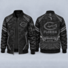 Florida Gators Black Camo Salute to Service Bomber Jacket – Military-Inspired Football Fan Zip-Up Jacket