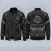 Ohio State Buckeyes Black Camo Salute to Service Bomber Jacket – Military-Inspired Football Fan Zip-Up Jacket