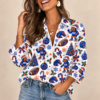 Boise State Broncos Christmas Button-Up Shirt – Festive Football Fan Holiday Long Sleeve Shirt