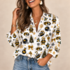 Missouri Tigers Christmas Button-Up Shirt – Festive Football Fan Holiday Long Sleeve Shirt