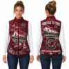 South Carolina Gamecocks Chirstmas Sleeveless Puffer Vest