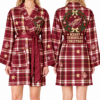 Florida State Seminoles Chirstmas Relaxed-Fit Satin Sleep Robe