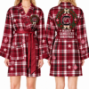 South Carolina Gamecocks Chirstmas Relaxed-Fit Satin Sleep Robe