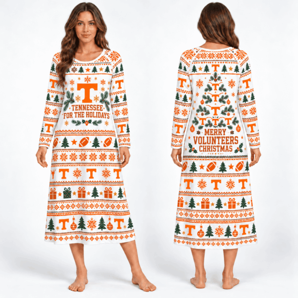 Tennessee Volunteers Long Sleeve Nightgowns