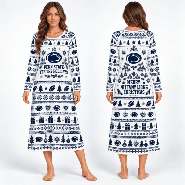 Penn State Nittany Lions Long Sleeve Nightgowns