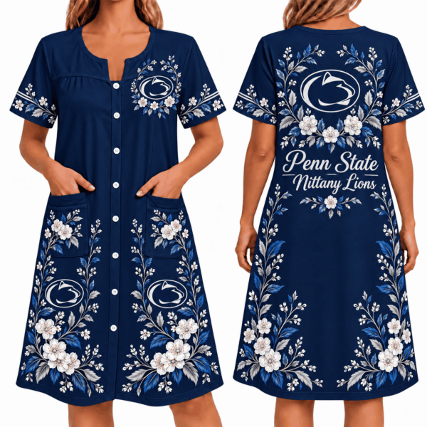 Penn State Nittany Lions Women FLoral House Dress