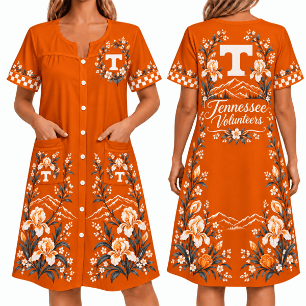 Tennessee Volunteers Women FLoral House Dress