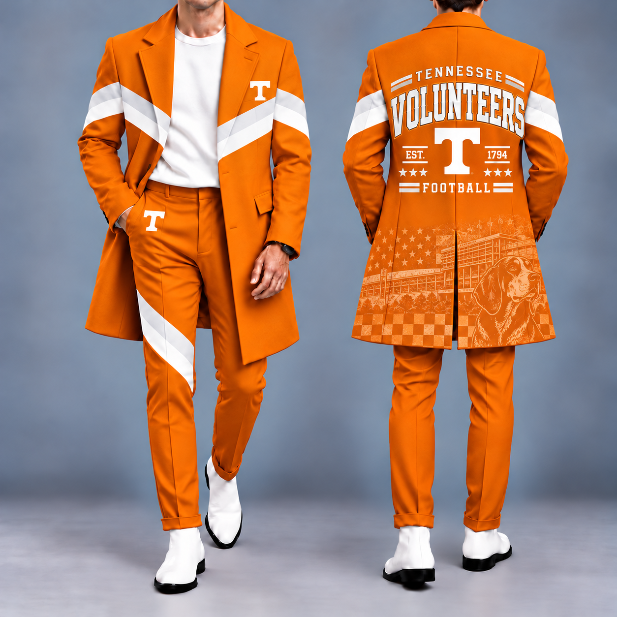 Tennessee Volunteers Tailored Long Coat & Pants
