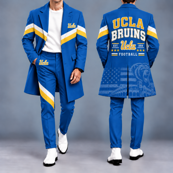UCLA Bruins Tailored Long Coat & Pants