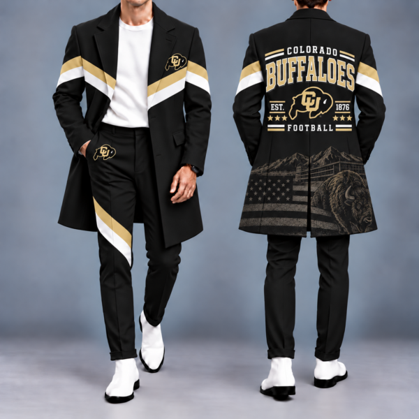 Colorado Buffaloes Tailored Long Coat & Pants