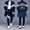 Navy Midshipmen Tailored Long Coat & Pants