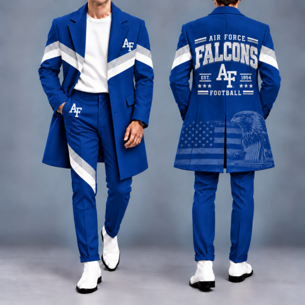 Air Force Falcons Tailored Long Coat & Pants