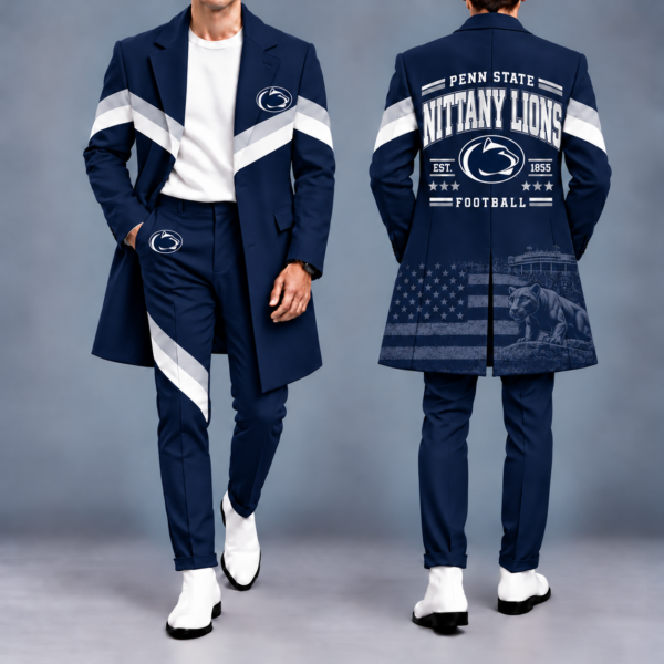 Penn State Nittany Lions Tailored Long Coat & Pants