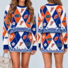 Florida Gators Women's Argyle Shirt & Skirt Set