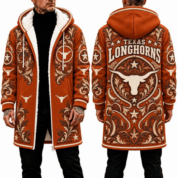 Texas Longhorns Men's Hood Coat