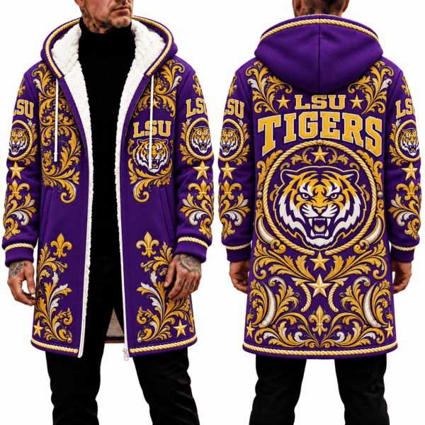 LSU Tigers Men's Hood Coat