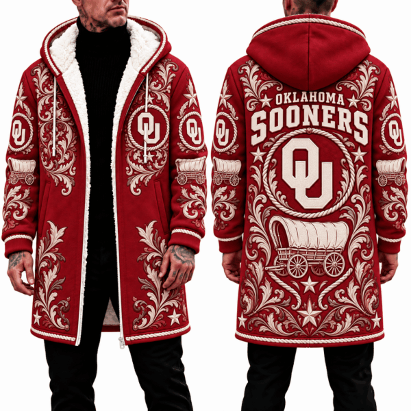 Oklahoma Sooners Men's Hood Coat